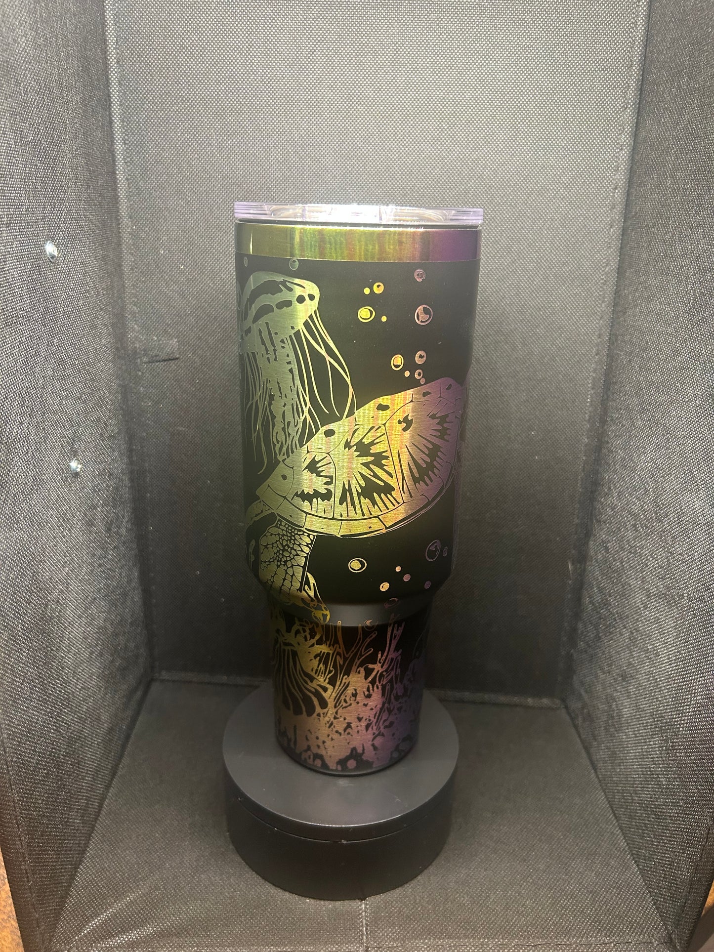 40 oz Travel Tumbler Sea Turtles