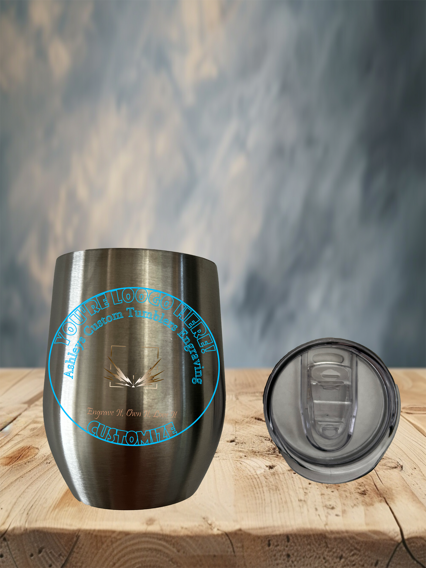 Stainless Steel Wine Gift Set – Insulated Bottle & 2 Tumblers with Straws – Premium Boxed Drinkware for Weddings, Birthdays & Corporate Gifting Ashley's Custom Tumblers & Engraving