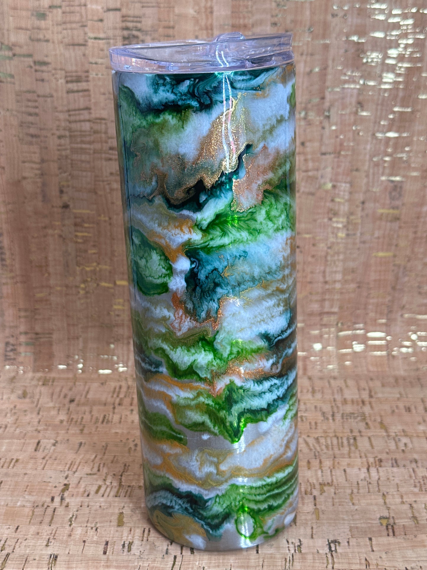 20 Oz Skinny Custom Painted Tumbler