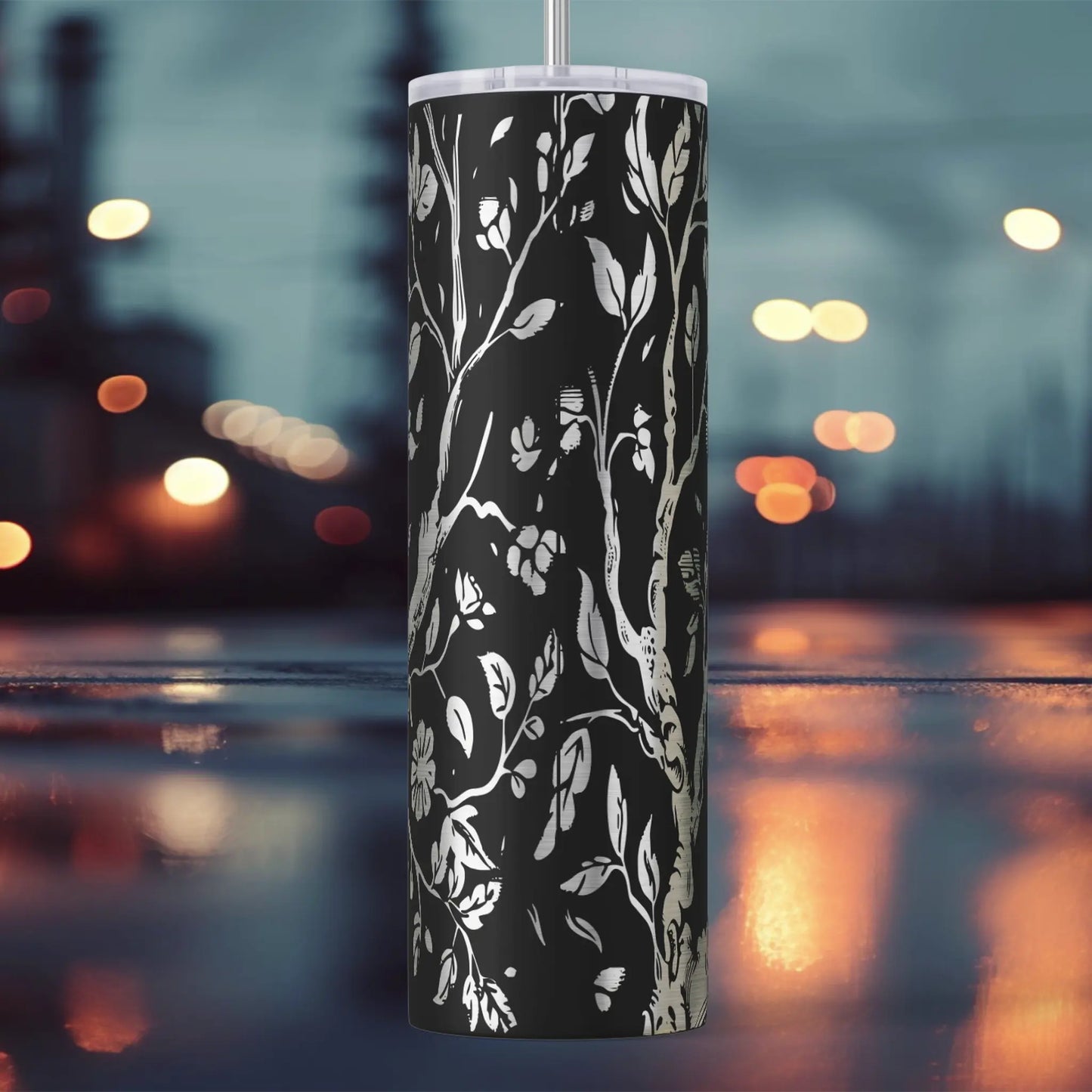 Owl Paisley 20oz Skinny Tumbler – Whimsy Meets Style Ashley's Custom Tumblers & Engraving