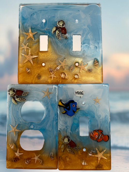 Epoxy light Fixtures Custom set