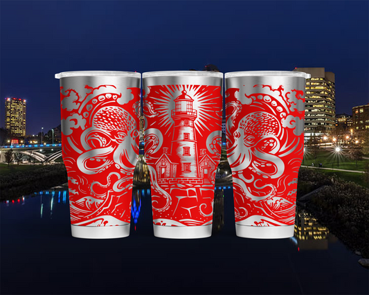 30 Oz Modern Curved Lighthouse