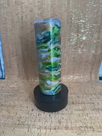 20 Oz Skinny Custom Painted Tumbler